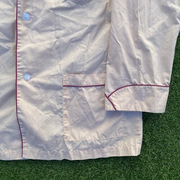 Christian Dior Men's 1980's Pajama Night Shirt - Picture 3 of 3